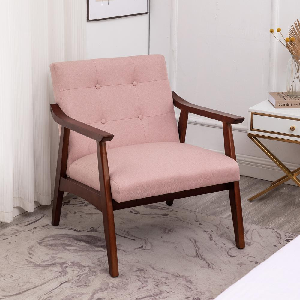 Take a Seat Natalie Accent Chair, Pink