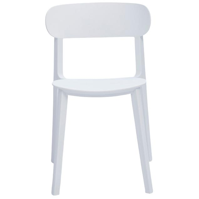 Midcentury Polypropylene Side Chair, Set of 4