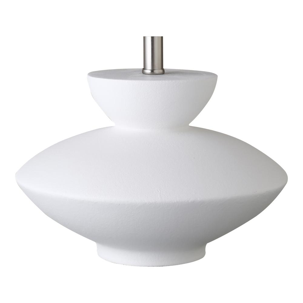 Dell Table Lamp Pearled White