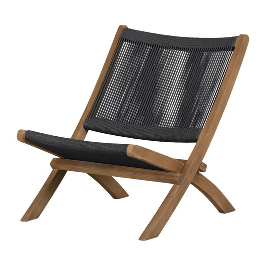 Agave Lounge Chair, Natural and Gray