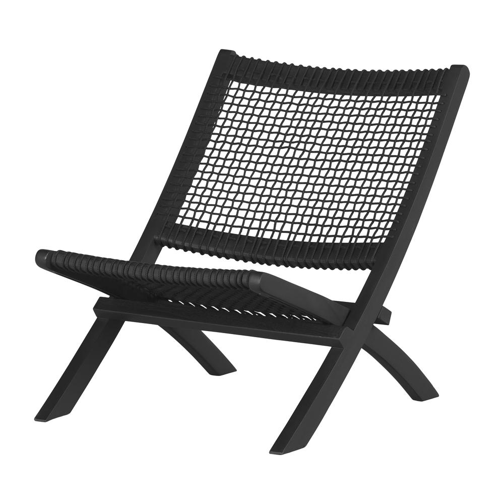 Balka Lounge Chair, Black