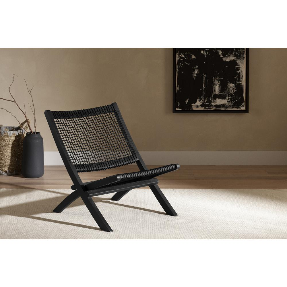 Balka Lounge Chair, Black