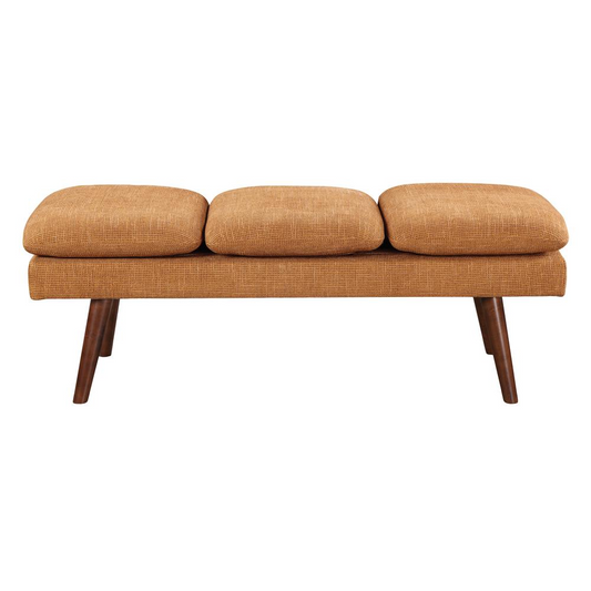 Amanda 54" Mid-Century Bench