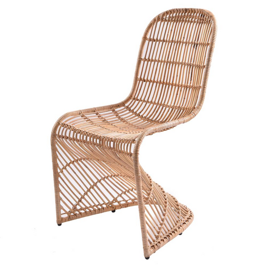 Groovy Rattan Chair, (Set of 2)