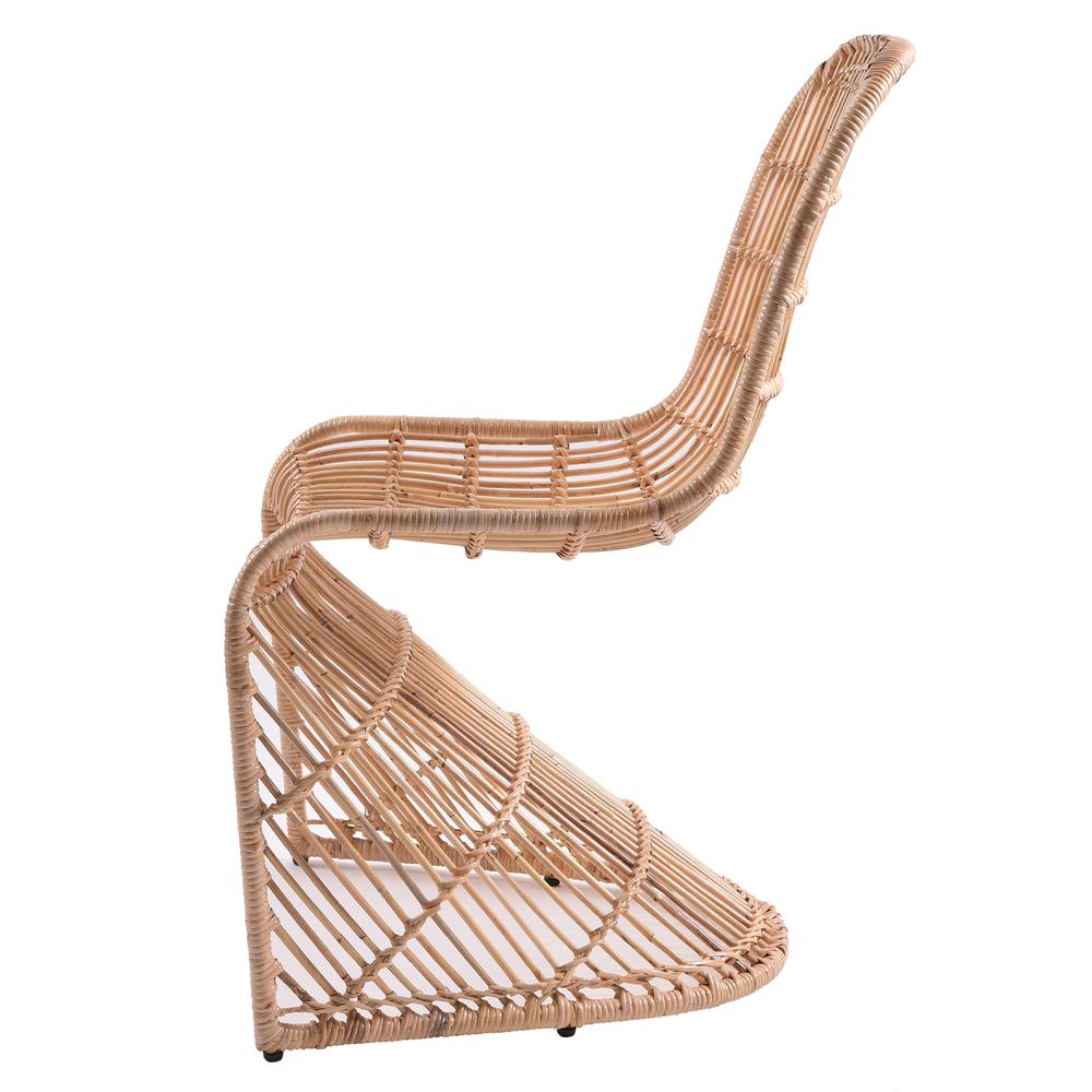 Groovy Rattan Chair, (Set of 2)