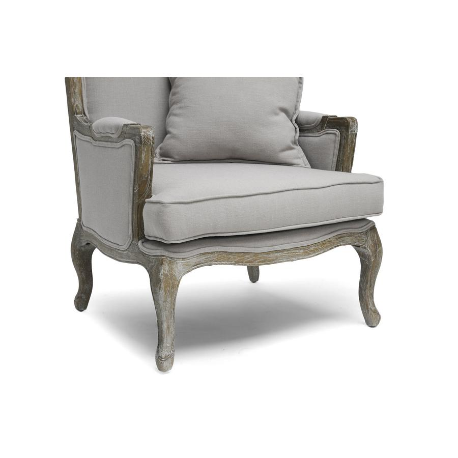 Constanza Classic Antiqued French Accent Chair