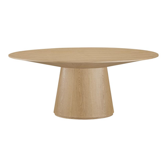 Otago Oval Dining Table Oak