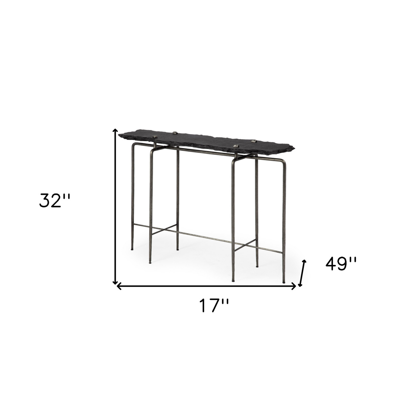 Slate Console Table