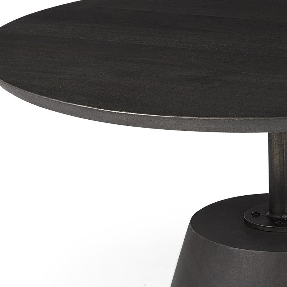 Woody Pedestal Table