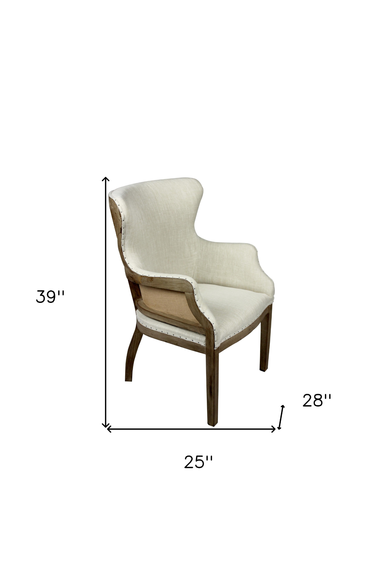 Franklin Exposed Frame Arm Chair