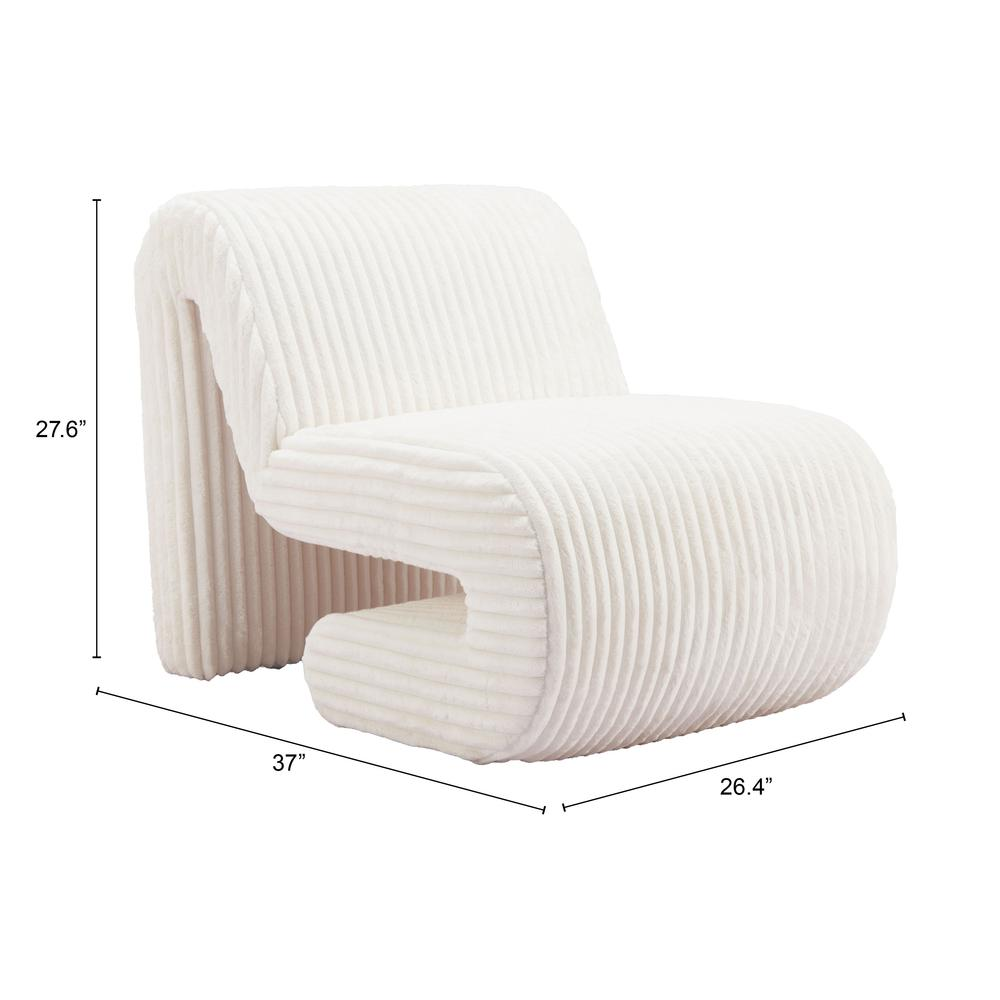 Opam Accent Chair White