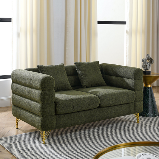 Oversized 2 Deep Seater Sectional Sofa