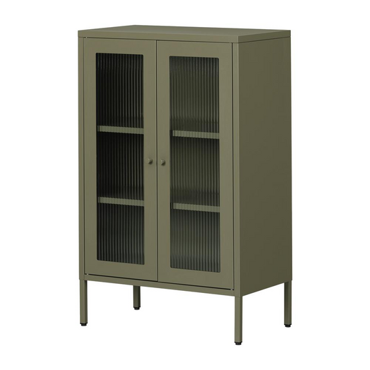 Eddison Cabinet, Olive Green