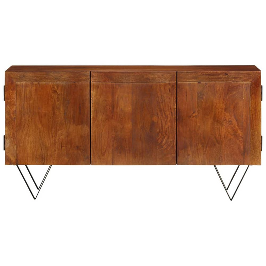 Sideboard 43.3"x13.8"x22" Solid Wood Mango