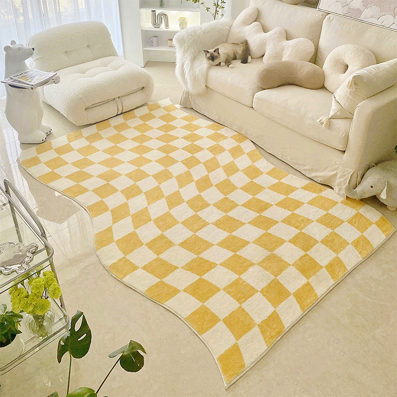 Modern Checkerboard Rug