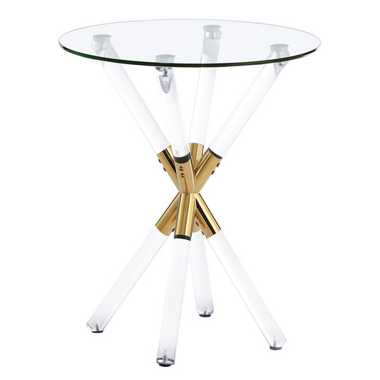 Best Master Dalton Glass End Table