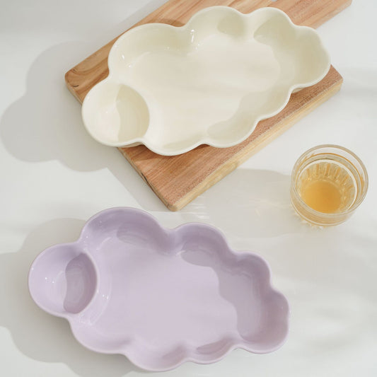 Ceramic Dumpling Plate