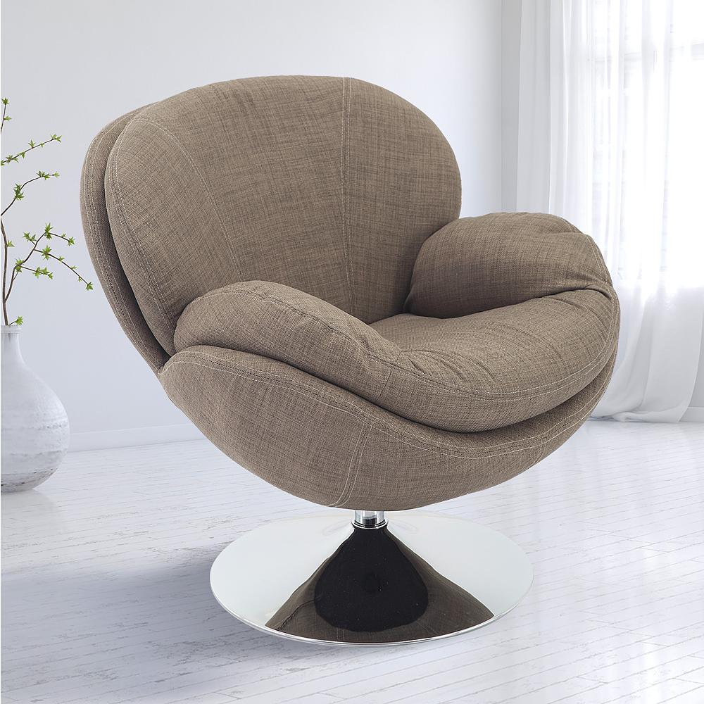 Relax-R™ Strand Leisure Accent Chair in Khaki Fabric