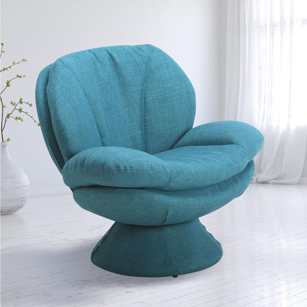 Relax-R™ Port Leisure Accent Chair in Turquoise Fabric