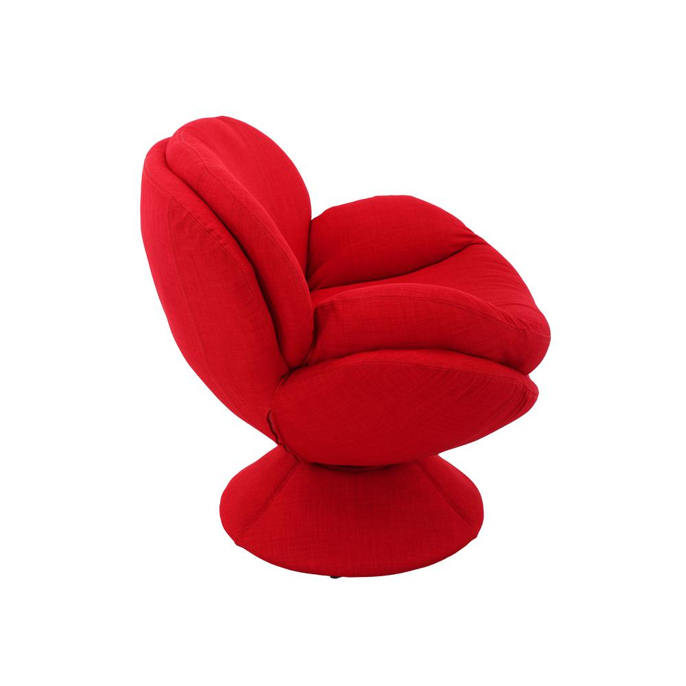 Relax-R™ Port Leisure Accent Chair in Red Fabric