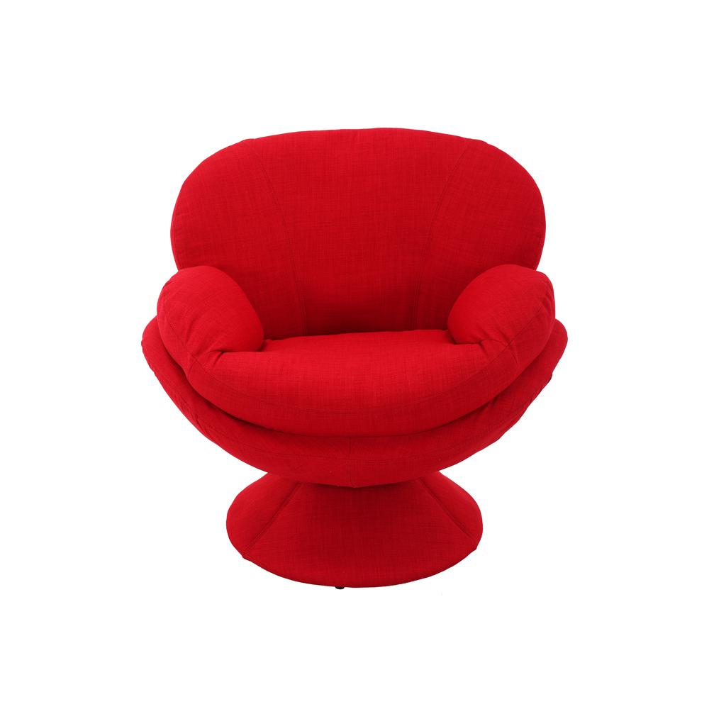 Relax-R™ Port Leisure Accent Chair in Red Fabric