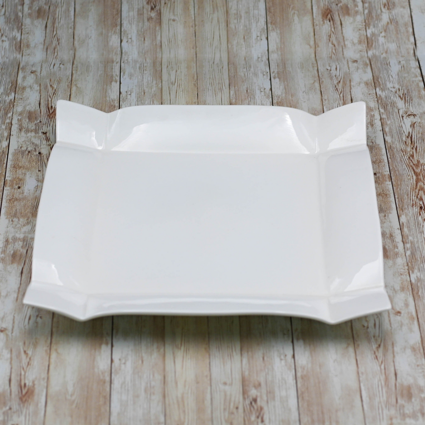 White Square Platter 14" inch X 14" inch | 35.5 X 35.5 Cm