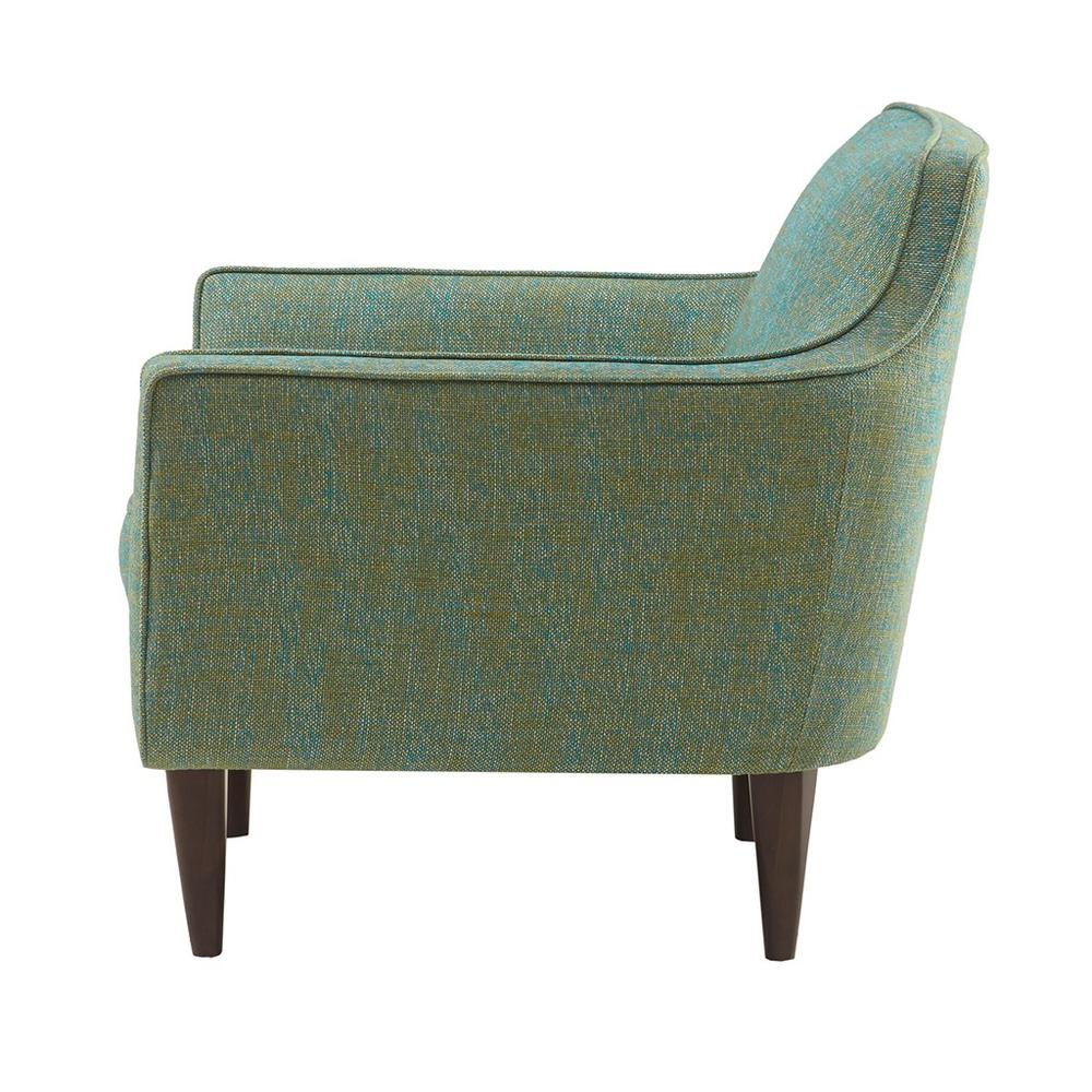 Sea Green Mid Century Accent Chair