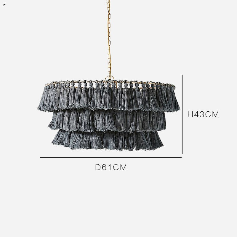 Designer's Creative And Personalized Woven Chandelier