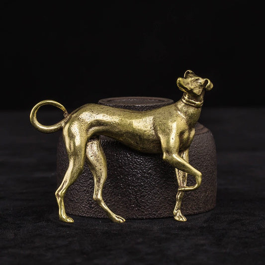 Zodiac Dog Trinket Solid Brass