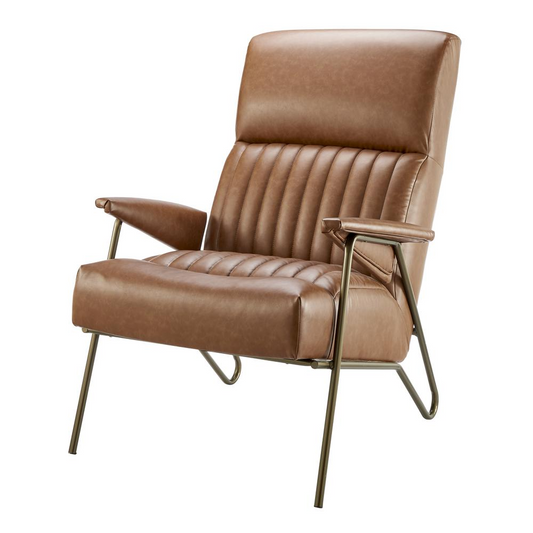 Caspian Bonded Leather Accent Chair