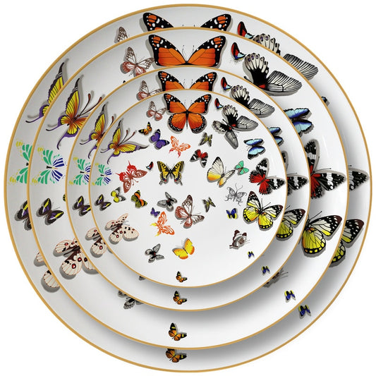 Mariposa Ceramic Plate Set