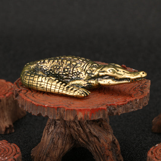 Antique Bronze Alligator