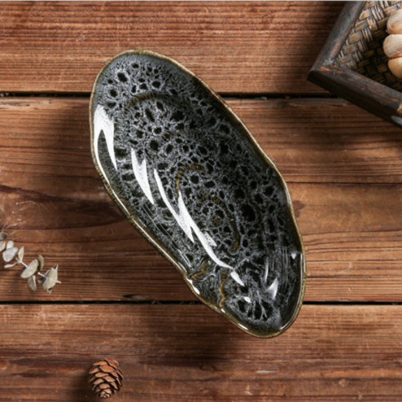 Ceramic Oyster Plates